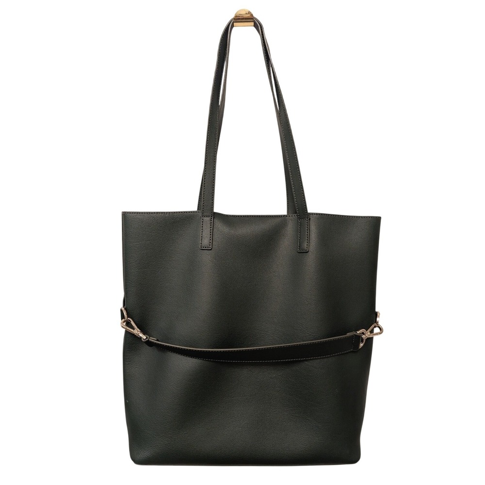 Away Longitude Tote Bag Pine Green Leather Shoulder Bag Travel Vacation Work
